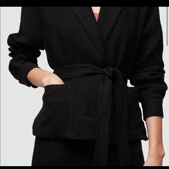 Frame Denim Jackets & Blazers - Frame Denim Wrap Jacket